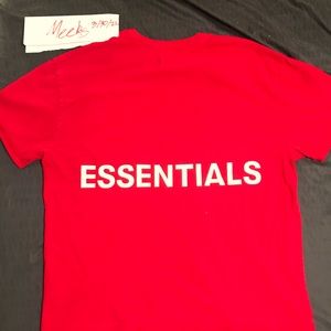 FOG ESSENTIALS SHIRT RED